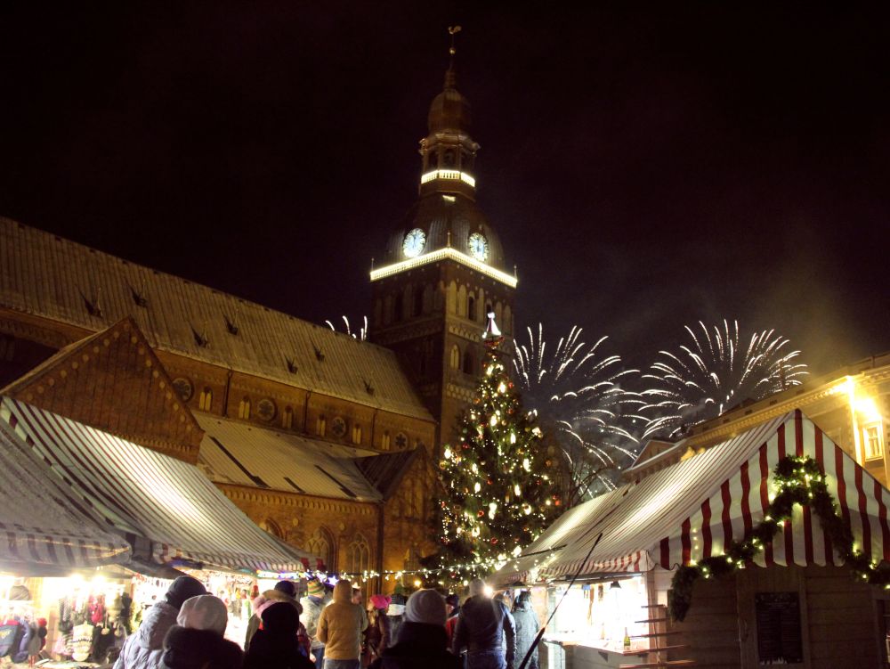 Dom Riga ambiance Noël