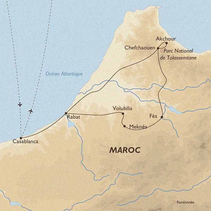 carte Maroc