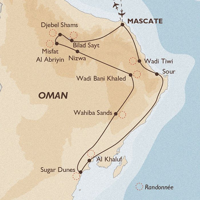 carte Oman