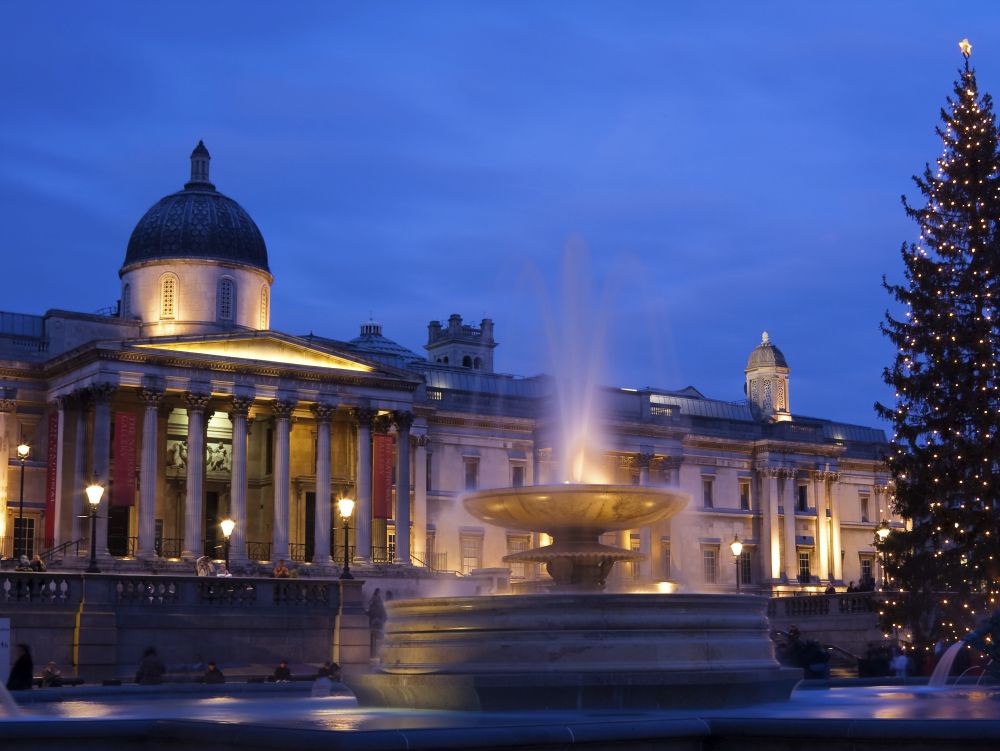 Trafalgar Square -  Noël à Londres